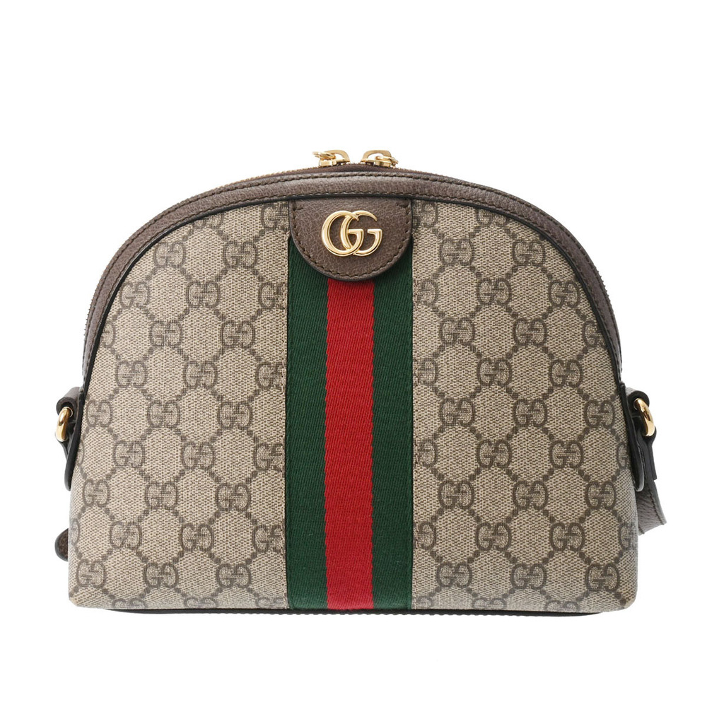 GUCCI Ophidia GG Shoulder Bag Beige